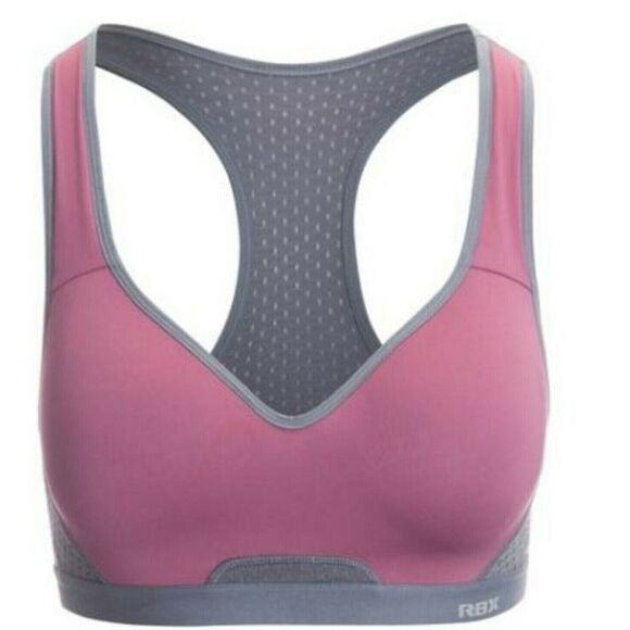 RBX Bra Pink Color Women's‎ Size Large, MOISTURE WICKING, maximum support NWT - Picture 1 of 6
